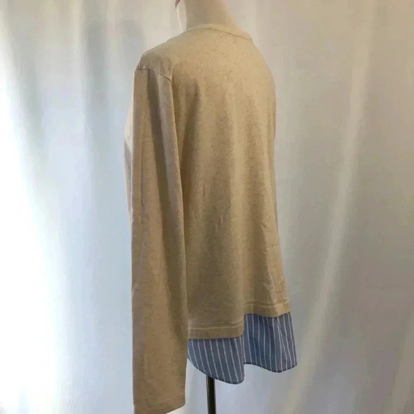 Van Heusen White Shirt Sweatshirt Long Sleeve  XXL - Picture 5 of 7